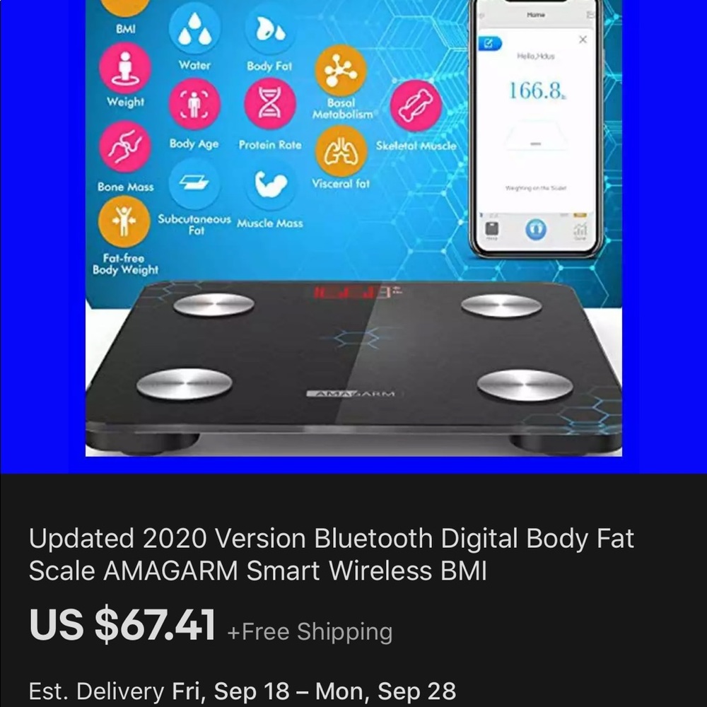 Wireless smart scale - Picture 3 of 7